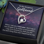 Girlfriend Heart Jewelry, Forever Love Necklace To My Girlfriend | Custom Heart Design