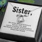 Sister, You got this-Sentimental Heart Necklace | Custom Heart Design