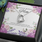 Sentimental Heart Necklace for Bonus Mom | Custom Heart Design
