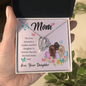 Mom Jewelry, Heart Necklace for Mom, Floating Heart Necklace - Custom Heart Design