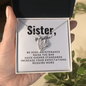 Sister, You got this-Sentimental Heart Necklace | Custom Heart Design