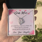 Mom Jewelry, Heart Necklace for Mom, Floating Heart Necklace - Custom Heart Design