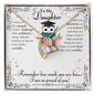 Forever Love Heart Necklace for Graduation | Custom Heart Design