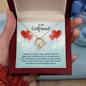 Girlfriend Heart Necklace, Forever Love Heart Necklace To My Girlfriend | Custom Heart Design