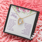 Meaningful Forever Love Heart Necklace for Mom | Custom Heart Design