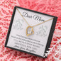 Sentimental Heart Necklace for Mom | Custom Heart Necklace
