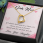 Mom Jewelry, Heart Necklace for Mom, Floating Heart Necklace - Custom Heart Design