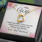 Sentimental Heart Necklace for Wife | Custom Heart Design