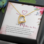 Sentimental Heart Necklace for Mother In Law | Custom Heart Design