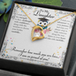 Forever Love Heart Necklace for Graduation | Custom Heart Design