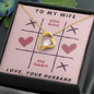 Floating Heart Necklace for Wife | Custom Heart Design