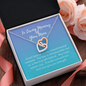 Remembrance Mom Interlocking Hearts Necklace | Custom Heart Design
