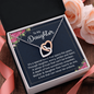 Mother & Daughter Interlocking Hearts Necklace | Custom Heart Design