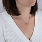 Anniversary Interlocking Hearts Necklace for Wife | Custom Heart Design