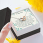 Sentimental Interlocking Hearts Necklace for Wife | Custom Heart Design