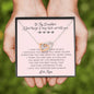 Sentimental Meaningful Interlocking Hearts Necklace for Daughter | Custom Heart Design
