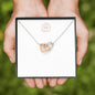 Sentimental Interlocking Hearts Necklace | Custom Heart Design