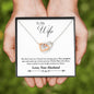 Interlocking Hearts Necklace for Wife | Custom Heart Design