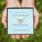 First Communion Interlocking Hearts Necklace | Custom Heart Design
