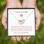 Interlocking Hearts Necklace for Granddaughter | Custom Heart Design