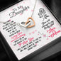 I love and support you, From Mom. - Custom Heart Design