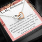 Interlocking Hearts Necklace for Girlfriend | Custom Heart Design