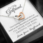 Interlocking Hearts Necklace for Girlfriend | Custom Heart Design