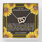 Interlocking Hearts Necklace for Granddaughter | Custom Heart Design