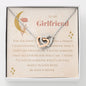 Interlocking Hearts Necklace for Girlfriend | Custom Heart Design