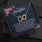 Mother & Daughter Interlocking Hearts Necklace | Custom Heart Design