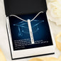 Graduation Vertical Stick Necklace - Custom Heart Design