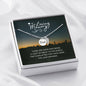 Dad Remembrance, In loving memory-Angel Wing Necklace - Custom Heart Design