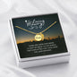 Dad Remembrance, In loving memory-Angel Wing Necklace - Custom Heart Design