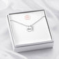 Mom Remembrance- Angel Wing Necklace - Custom Heart Design