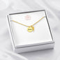 Mom Remembrance- Angel Wing Necklace - Custom Heart Design