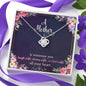 Love Knot Necklace for Mom | Custom Heart Design