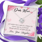 Love Knot Necklace for Mom From Daughter | Custom Heart Design
