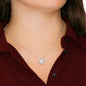 Love Knot Necklace for Girlfriend | Custom Heart Design