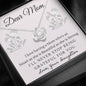 Love Knot Necklace for Mom From Daughter | Custom Heart Design