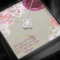 Love Knot Necklace for Her | Custom Heart Design