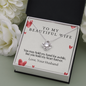 Love Knot Necklace For Wife | Custom Heart Design