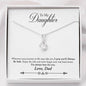 Alluring Beauty Solitaire Necklace for Daughter | Custom Heart Design