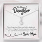 Be the woman I know you can be, From Mom. - Custom Heart Design