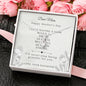 From Daughter, Grateful for Mom~ Alluring Beauty - Custom Heart Design