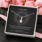 Alluring Beauty Solitaire Necklace for Wife | Custom Heart Design