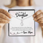 Be the woman I know you can be, From Mom. - Custom Heart Design