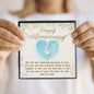 Alluring Beauty Solitaire Necklace for Wife | Custom Heart Design