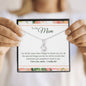 Alluring Beauty Solitaire Necklace for Mom | Custom Heart Design