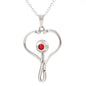 Stethoscope Necklace - Custom Heart Design