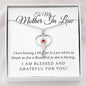To My Mother In Law-Stethoscope - Custom Heart Design